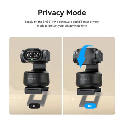 4K AI PTZ Mics & Privacy Mode Cam