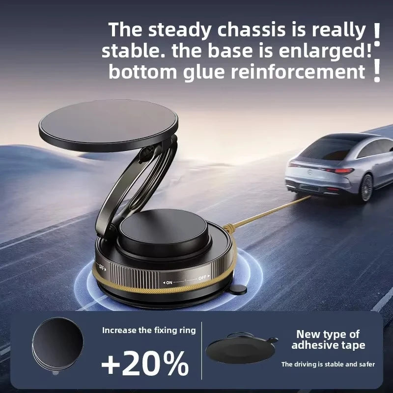 Vacuum Magnetic Phone Holder Stand