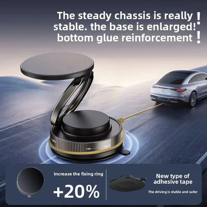 Vacuum Magnetic Phone Holder Stand