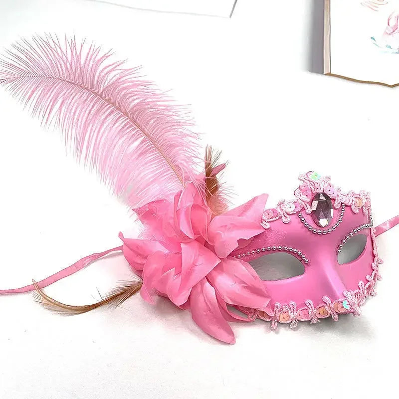 Princess Ball Handheld Mask