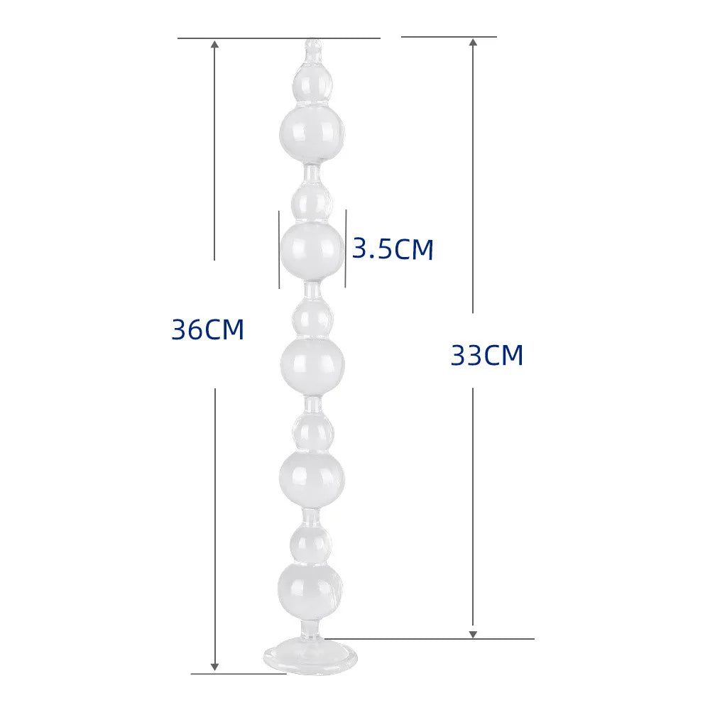 62cm Crystal Chain Beads Plug