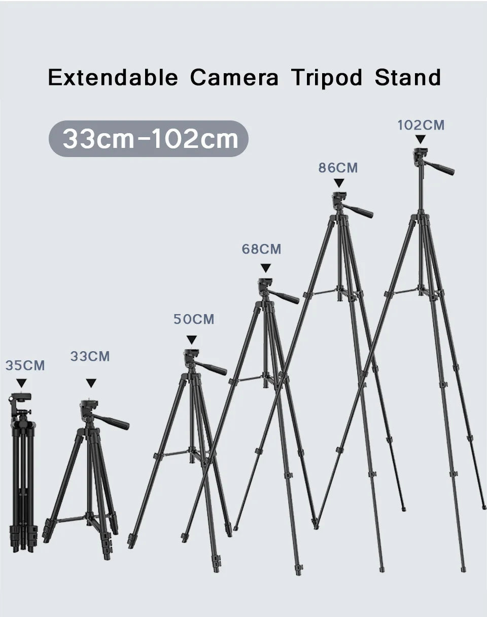 Remote Control Tripod Ringlight Stand