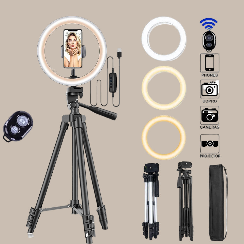 Remote Control Tripod Ringlight Stand