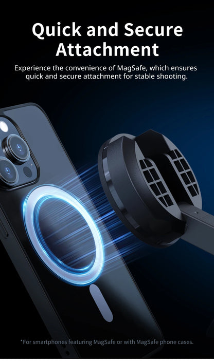 Bluetooth Remote Magnetic Phone Tripod