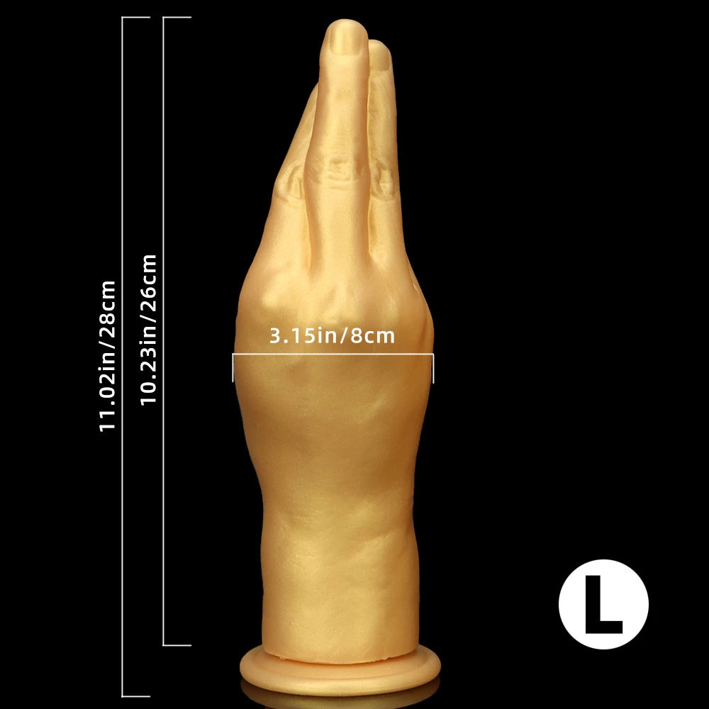 Large Hand Toy for Deep Penetration