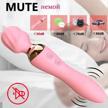 Powerful Heating Wand Vibrator