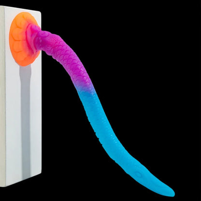 Extra Long Dragon Knotted Silicone Plug — 2 Sizes