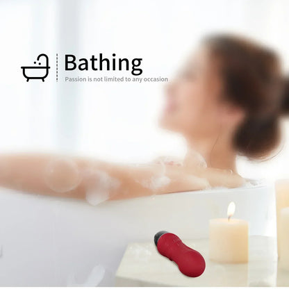 10-Mode Dual Stimulation Silicone Vibrator