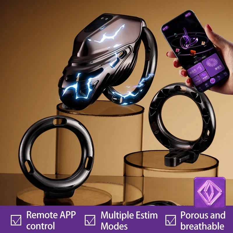 Smart App Controlled Chastity Cage