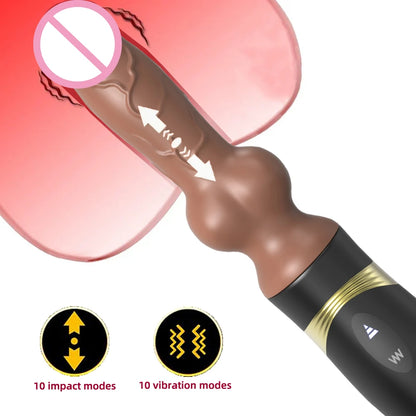 Automatic Hands-Free Thrusting Dildo