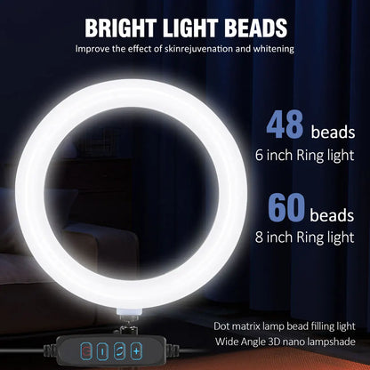 Bi-Color 3300K–5600K Ring Lamp