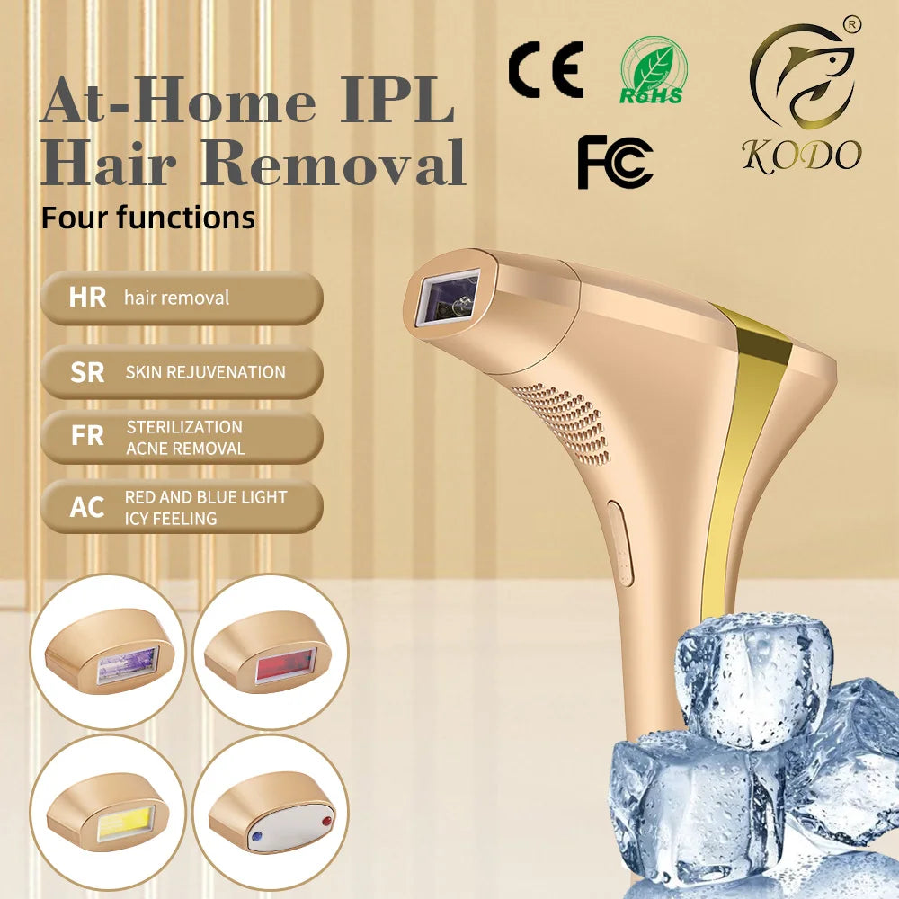 Premium 4 in 1 IPL Hair Removal Device