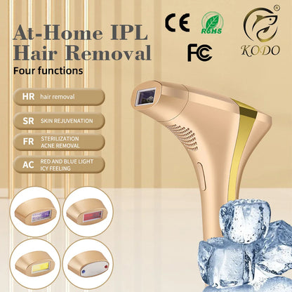 Premium 4 in 1 IPL Hair Removal Device
