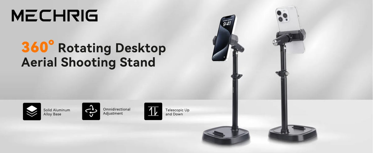 360° Heavy-Duty Desk Phone Stand