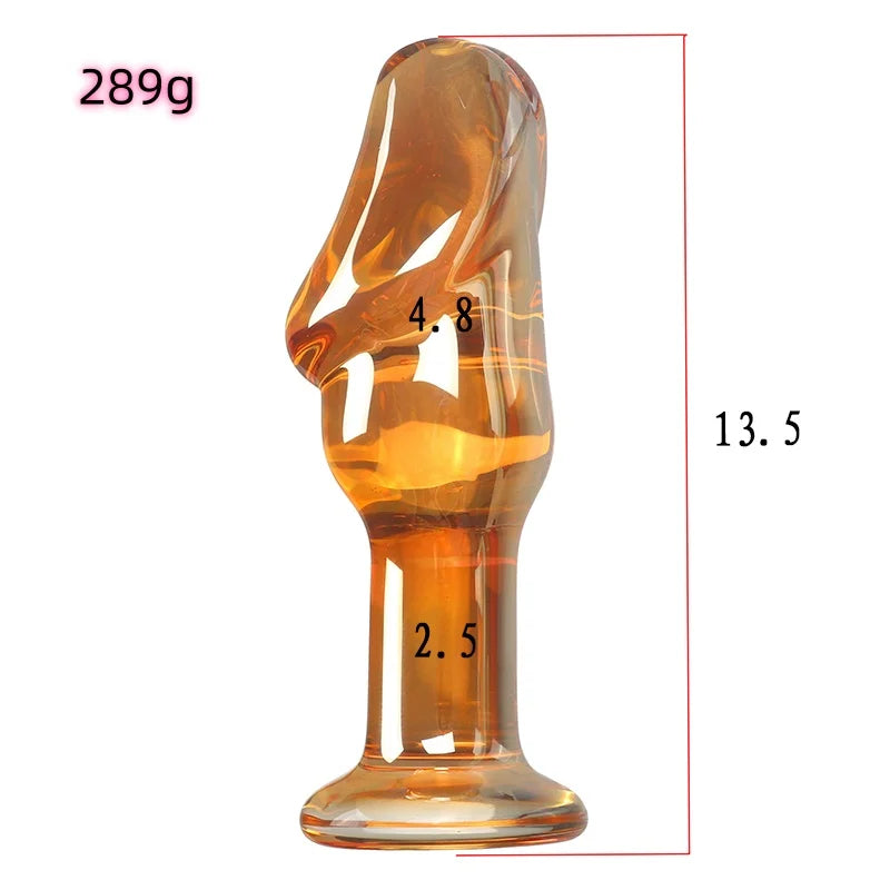 Travel-Friendly Glass Plug