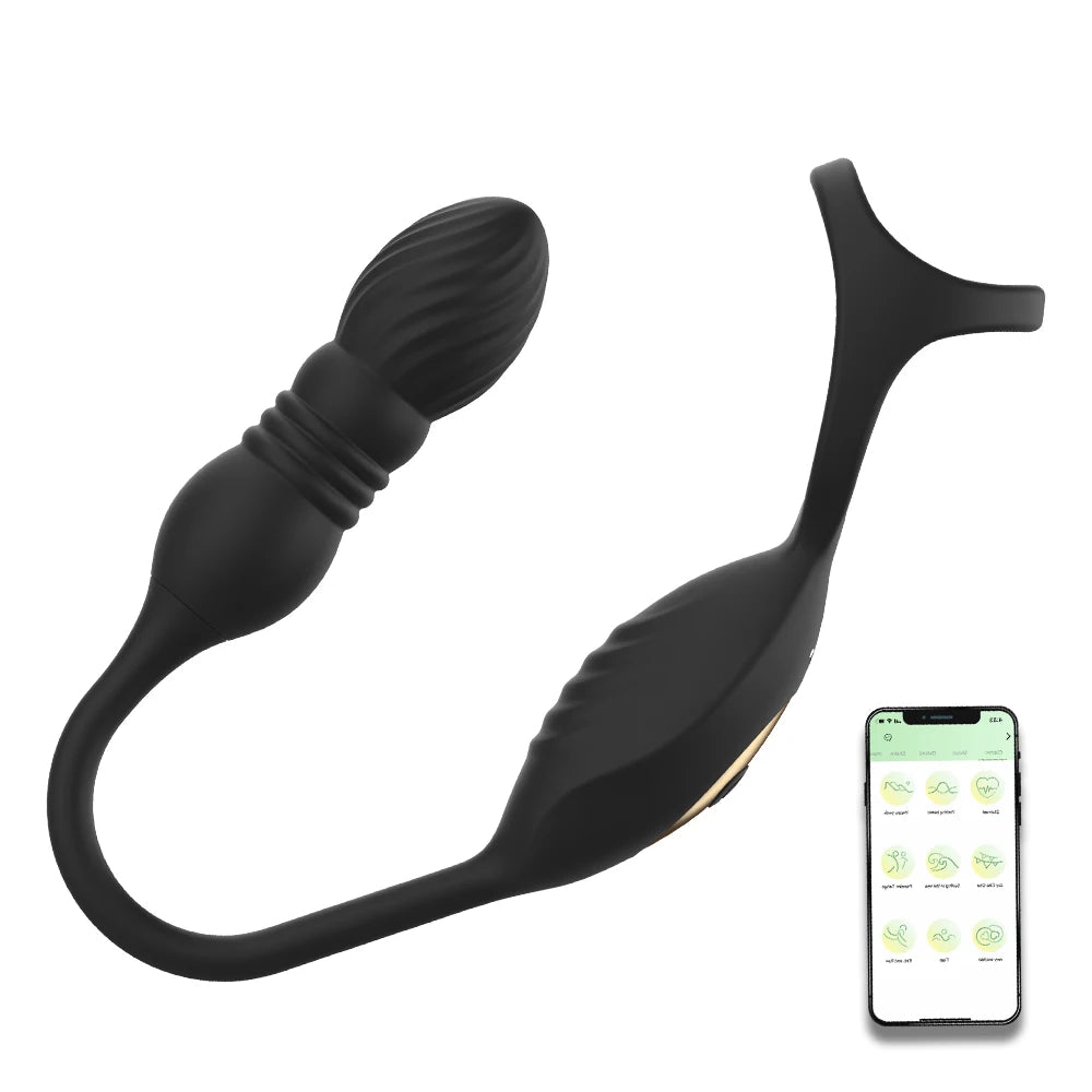 G-Spot Anal Plug Penis Ring