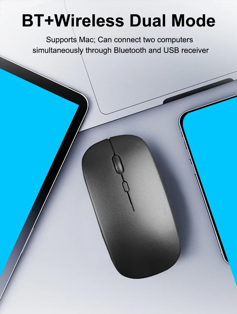 Silent Typing Keyboard Mouse Combo