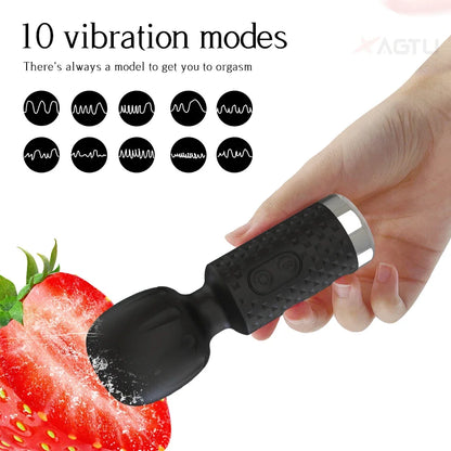 10 Modes Powerful Mini Vibrator