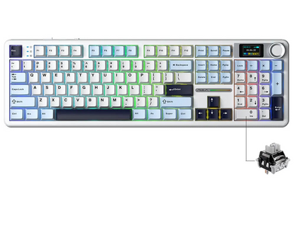 Long Battery Wireless Keyboard 8000mAh