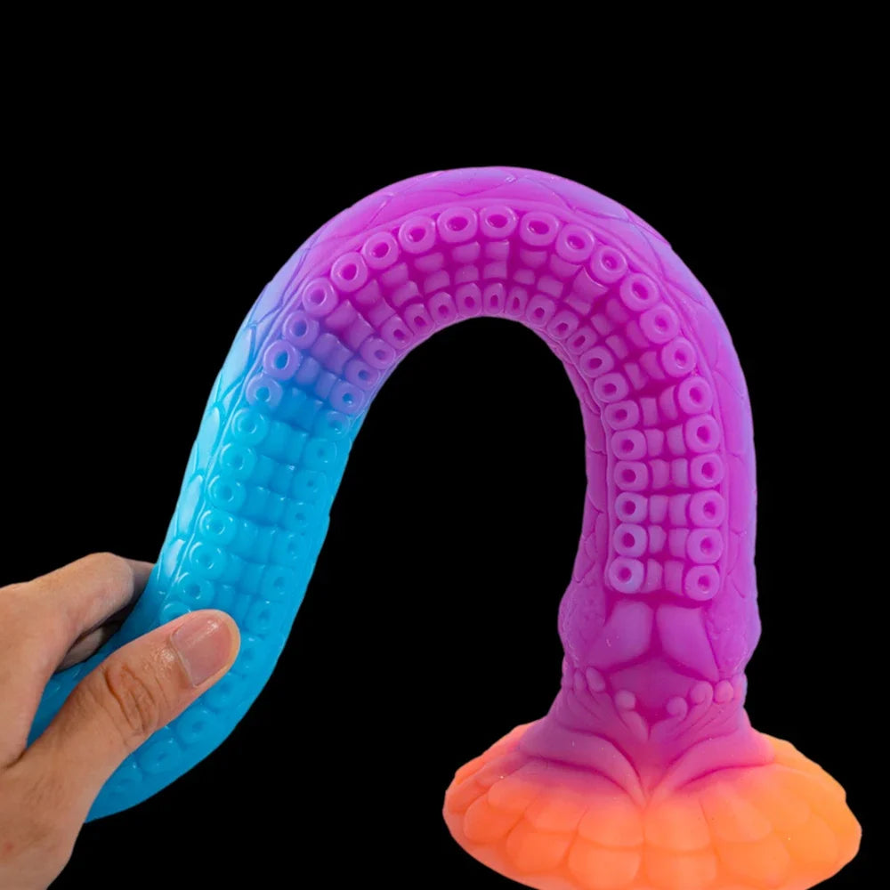 Extra Long Dragon Knotted Silicone Plug — 2 Sizes