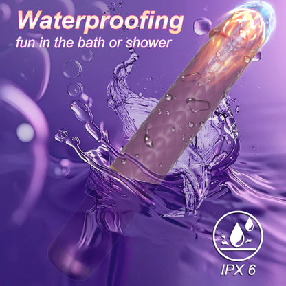App-Controlled Thrusting Dildo Vibrator