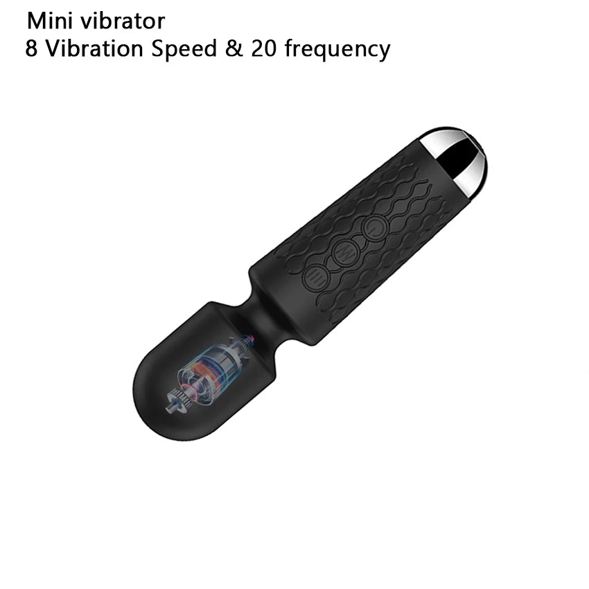 10-Frequency Magic Wand Vibrators