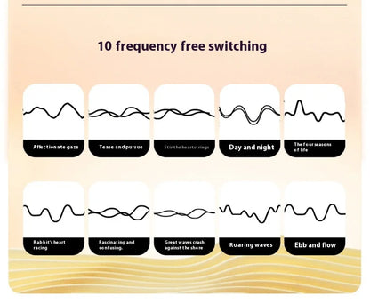 Heartbeat Bouncing Egg Vibrator