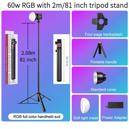 Adjustable Brightness LED Streaming Lamp