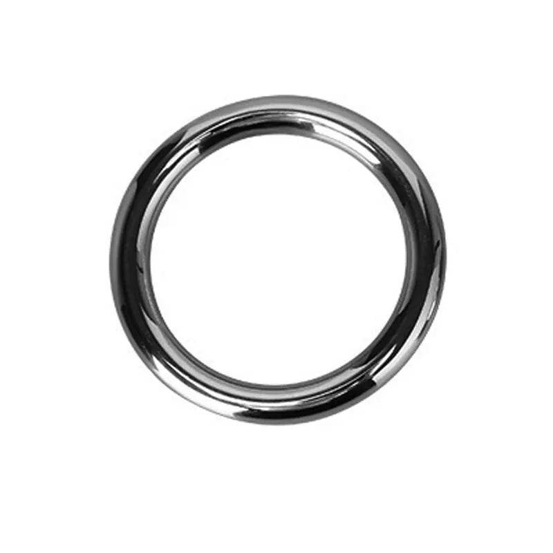 3Sizes Stainless Steel Metal Men'S Cock Ring Adult Sex Scrotum Binding Ejaculation Delay Device Glans Erection Sperm Locking Rin