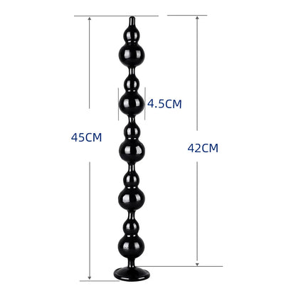 62cm Crystal Chain Beads Plug