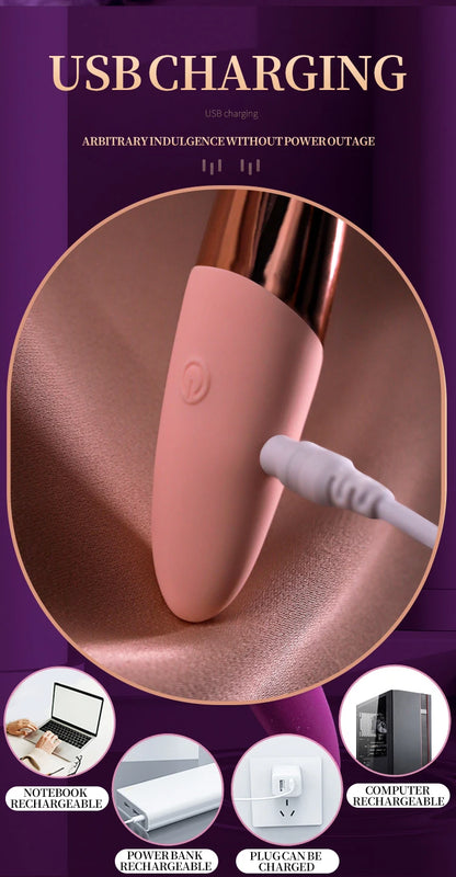 G-Spot Honey Bean Vibrator — Magnetic Ultrasonic Precision