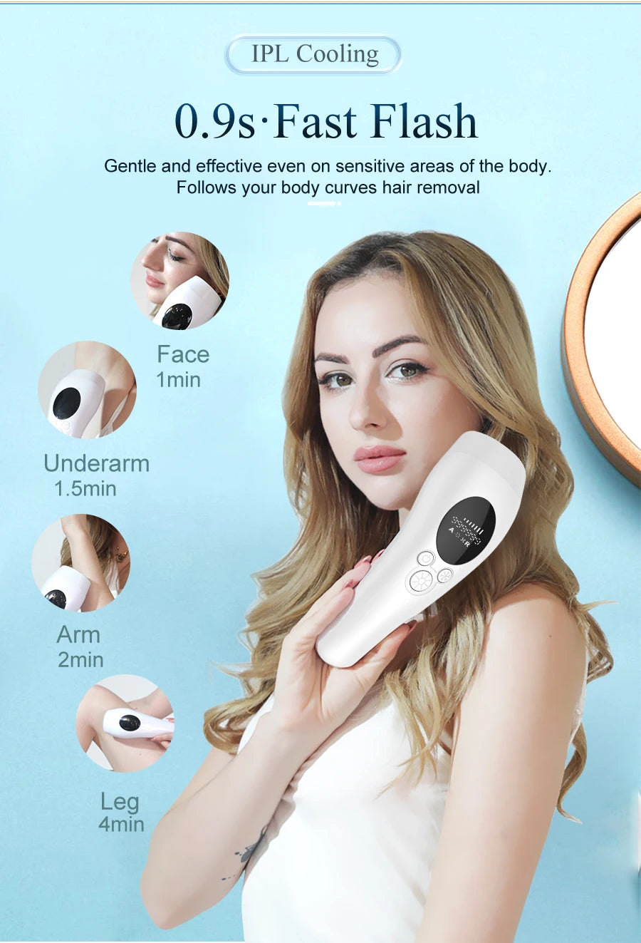 Permanent Painless Hair Remover