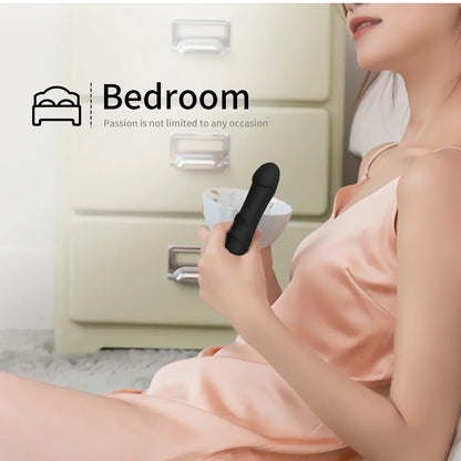10-Mode Dual Stimulation Silicone Vibrator