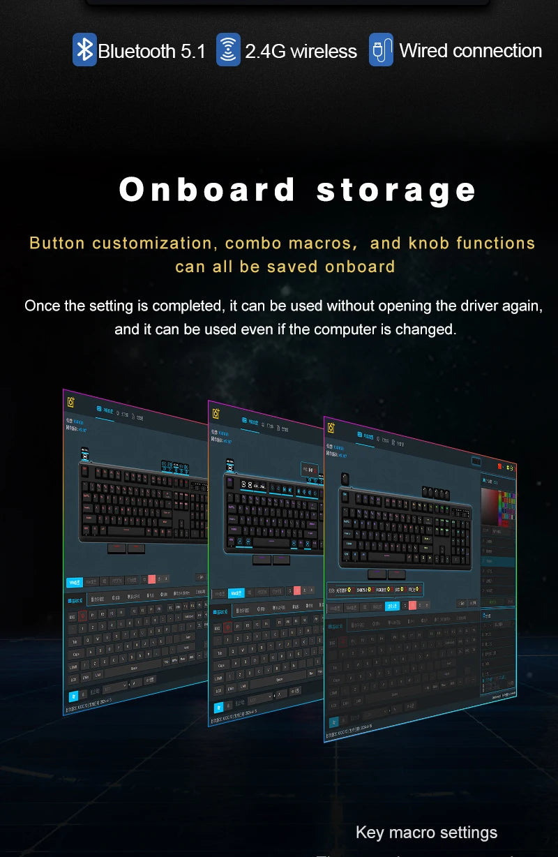 LCD Screen Mechanical Keyboard