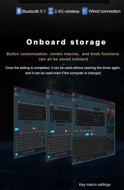LCD Screen Mechanical Keyboard