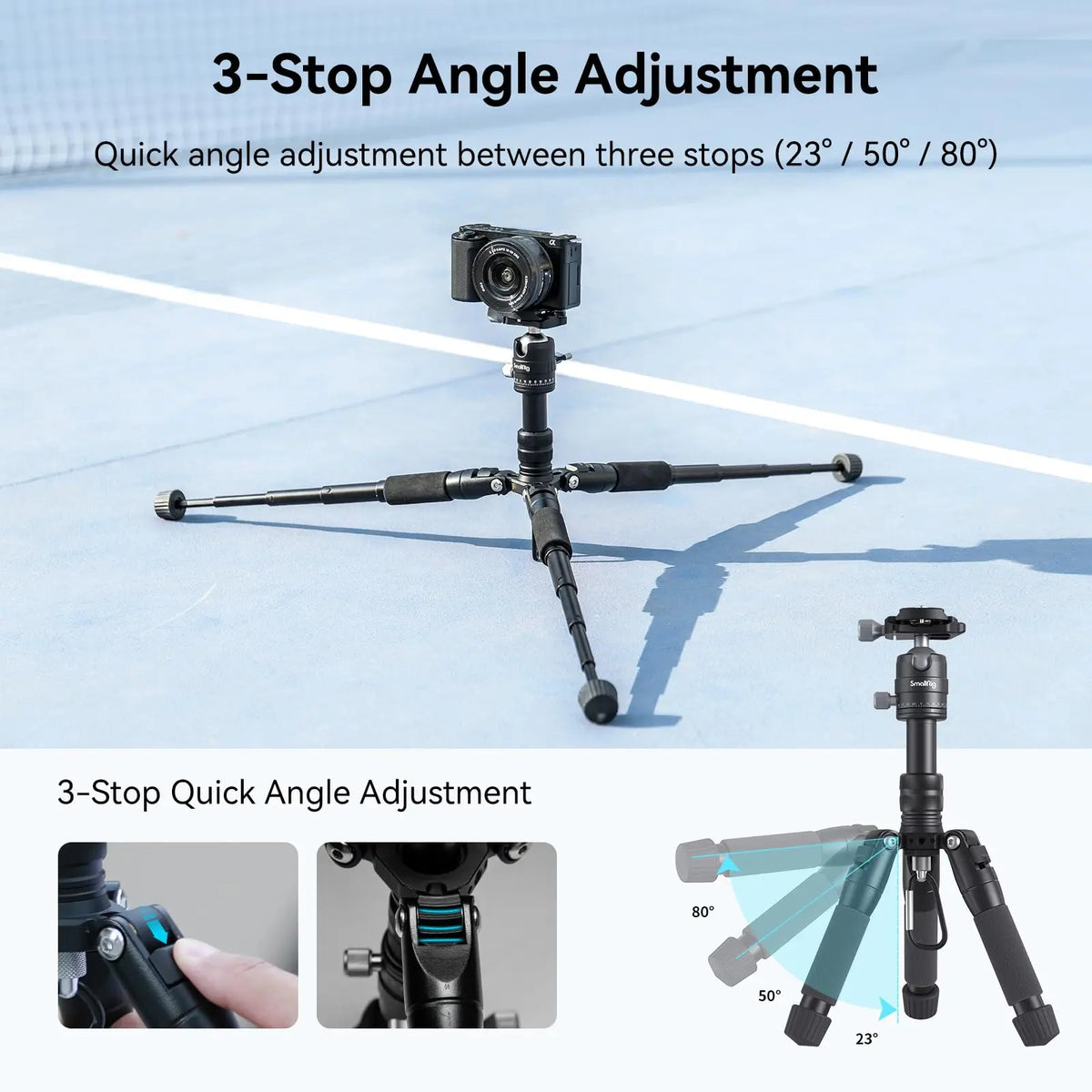 Lightweight Aluminum Tripod