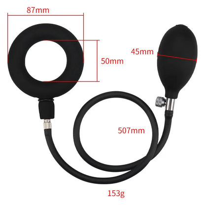 Air Pump Control Penis Ring for Men