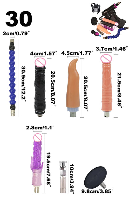 Wireless Remote Control Sex Machine Set