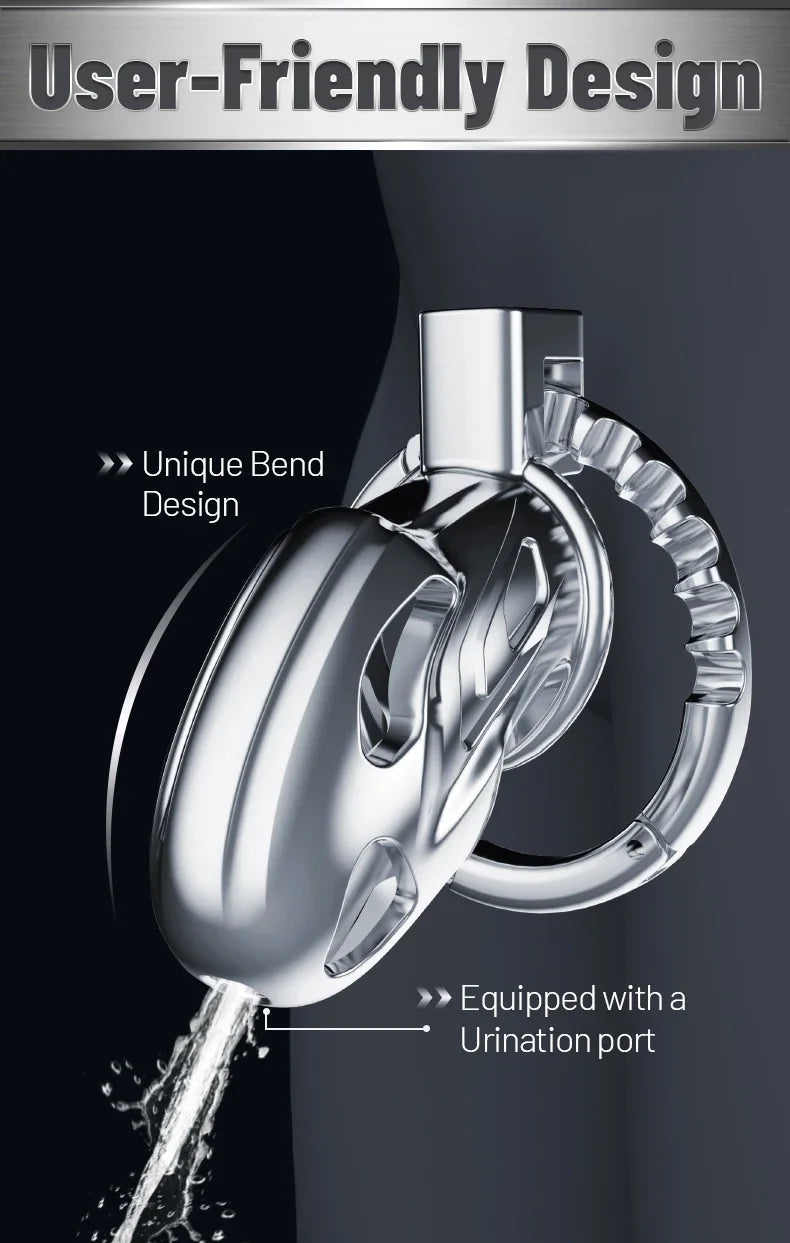 Premium Aluminum Chastity Cage