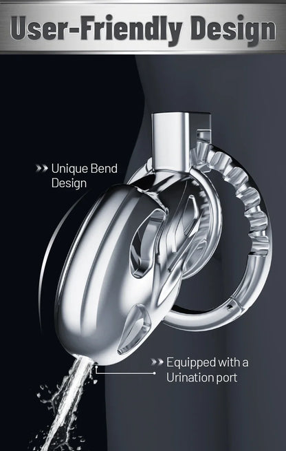 Premium Aluminum Chastity Cage