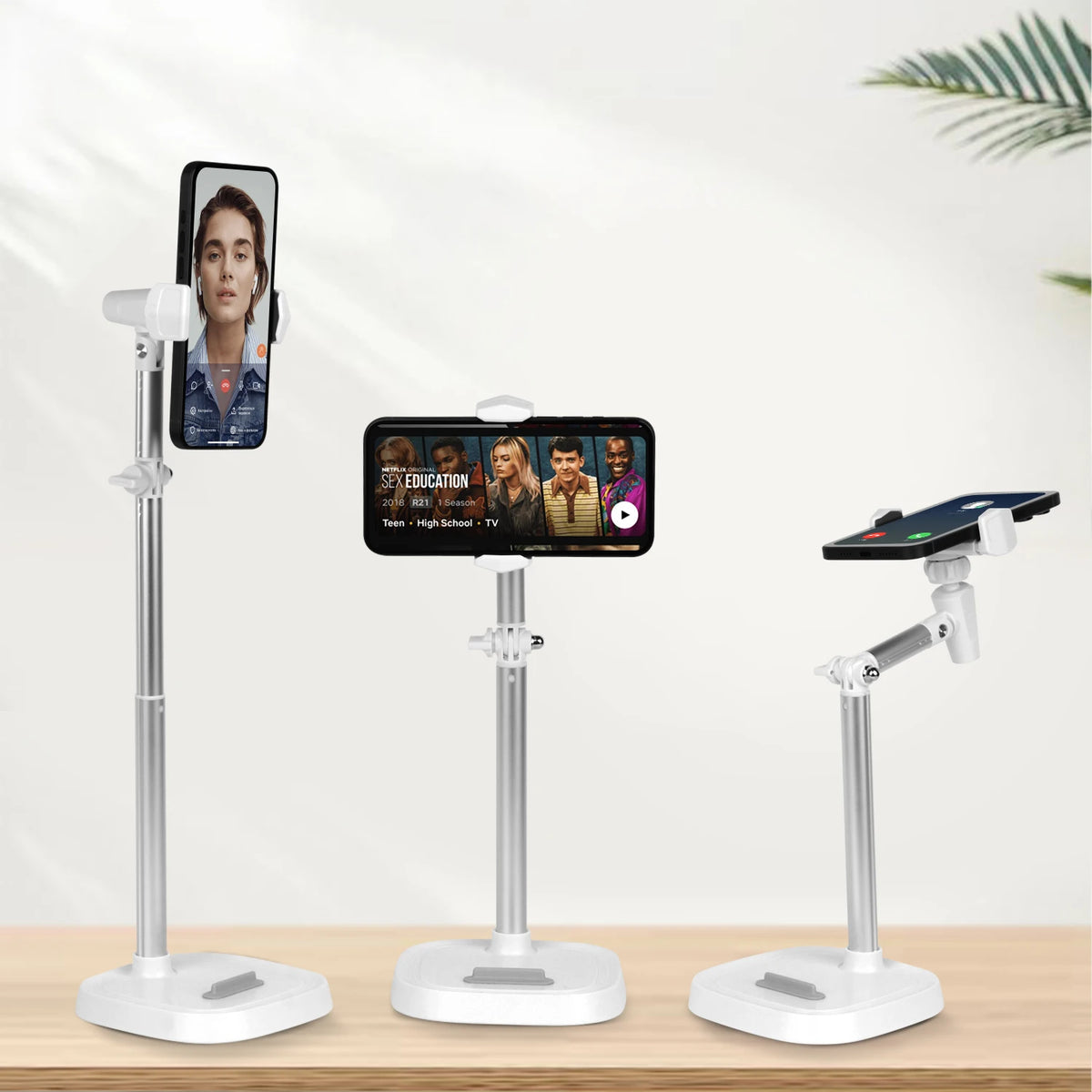 360° Heavy-Duty Desk Phone Stand