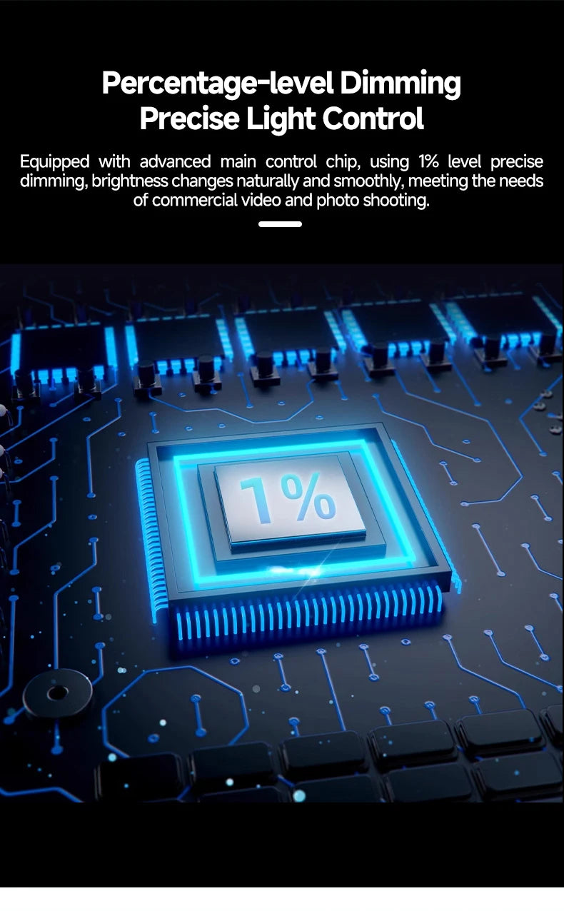 APP-Controlled Video Light for Creators