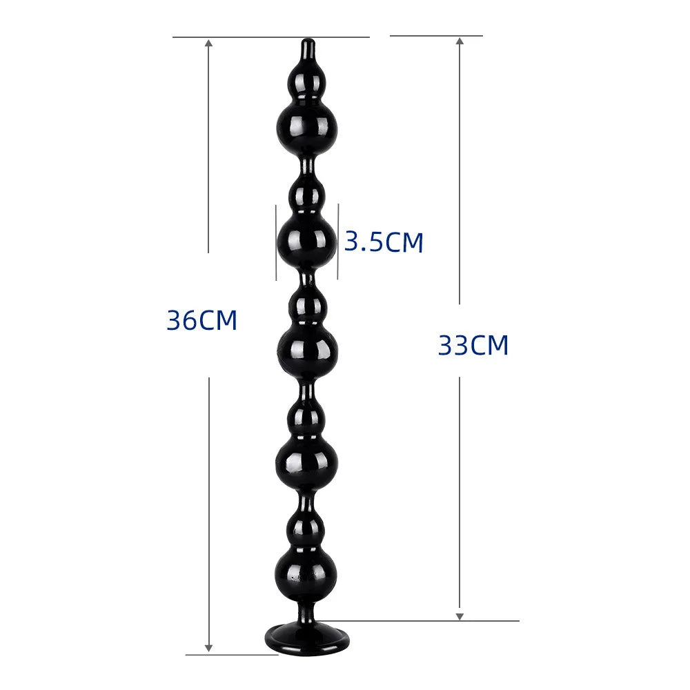 62cm Crystal Chain Beads Plug