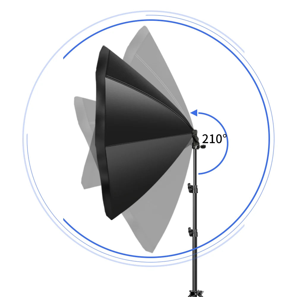 Studio Lighting with Global Plug Adapters