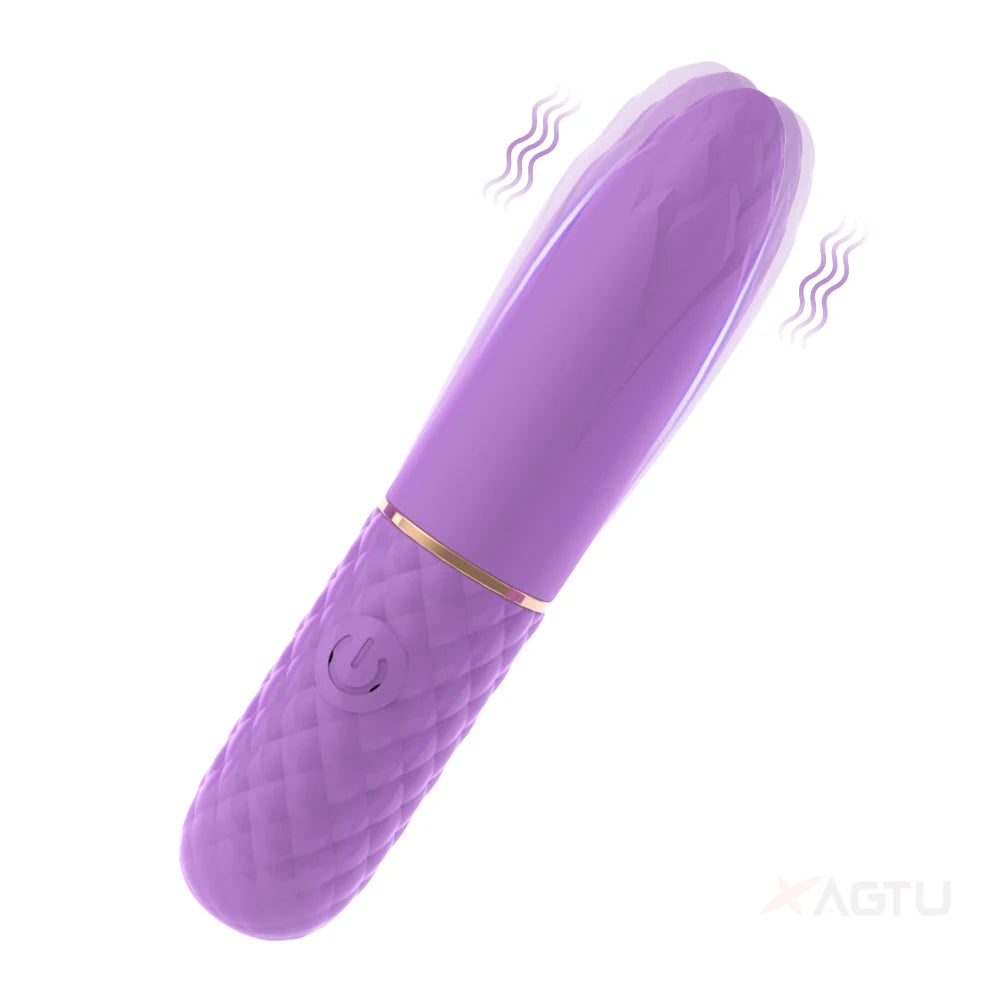 Mini Bullet Vibrator for Women Beginner G-Spot Nipple Clitoris Stimulator 8 Fast Seconds to Orgasm Female Sex Toys for Adults