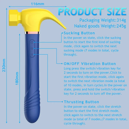 Hammer AV Magic Wand Vibrator