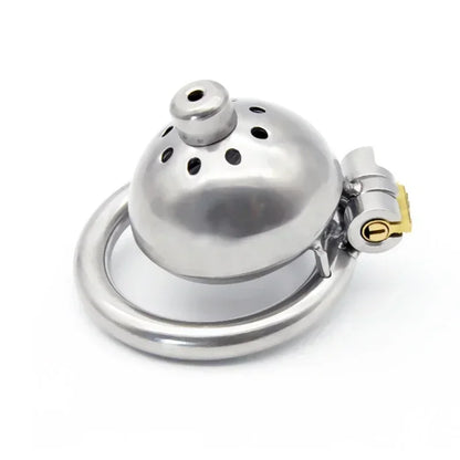 Hand Polished Steel Chastity Cage