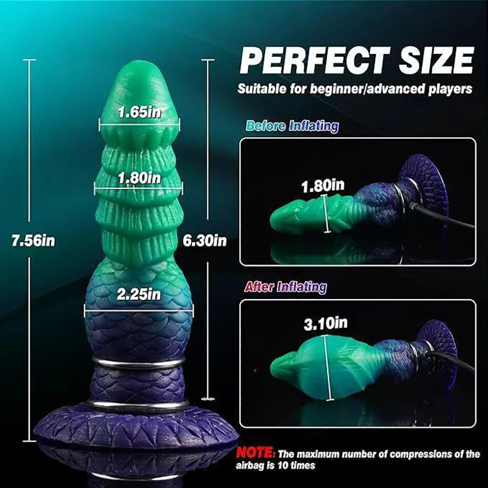 Inflatable Silicone Knot Trainer with Hand Pump
