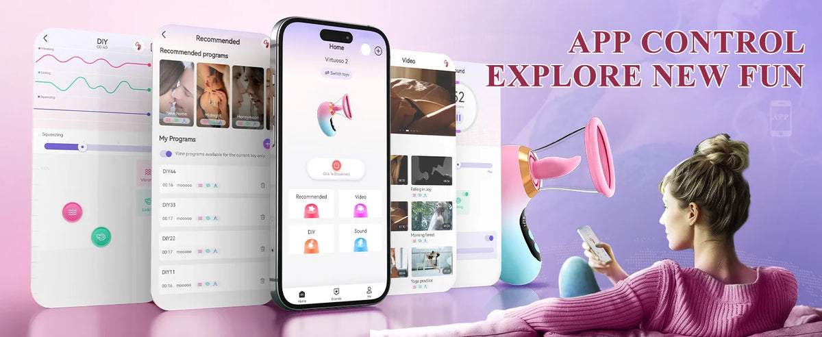 5-in-1 APP-Control Smart Personal Massager