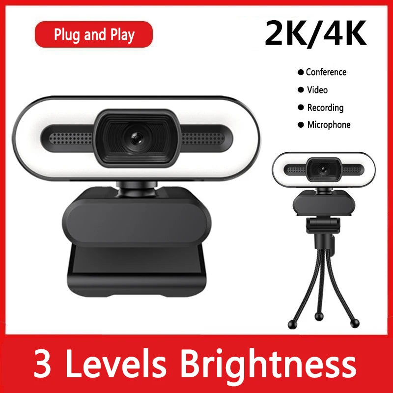 4K HD Webcam for Creators